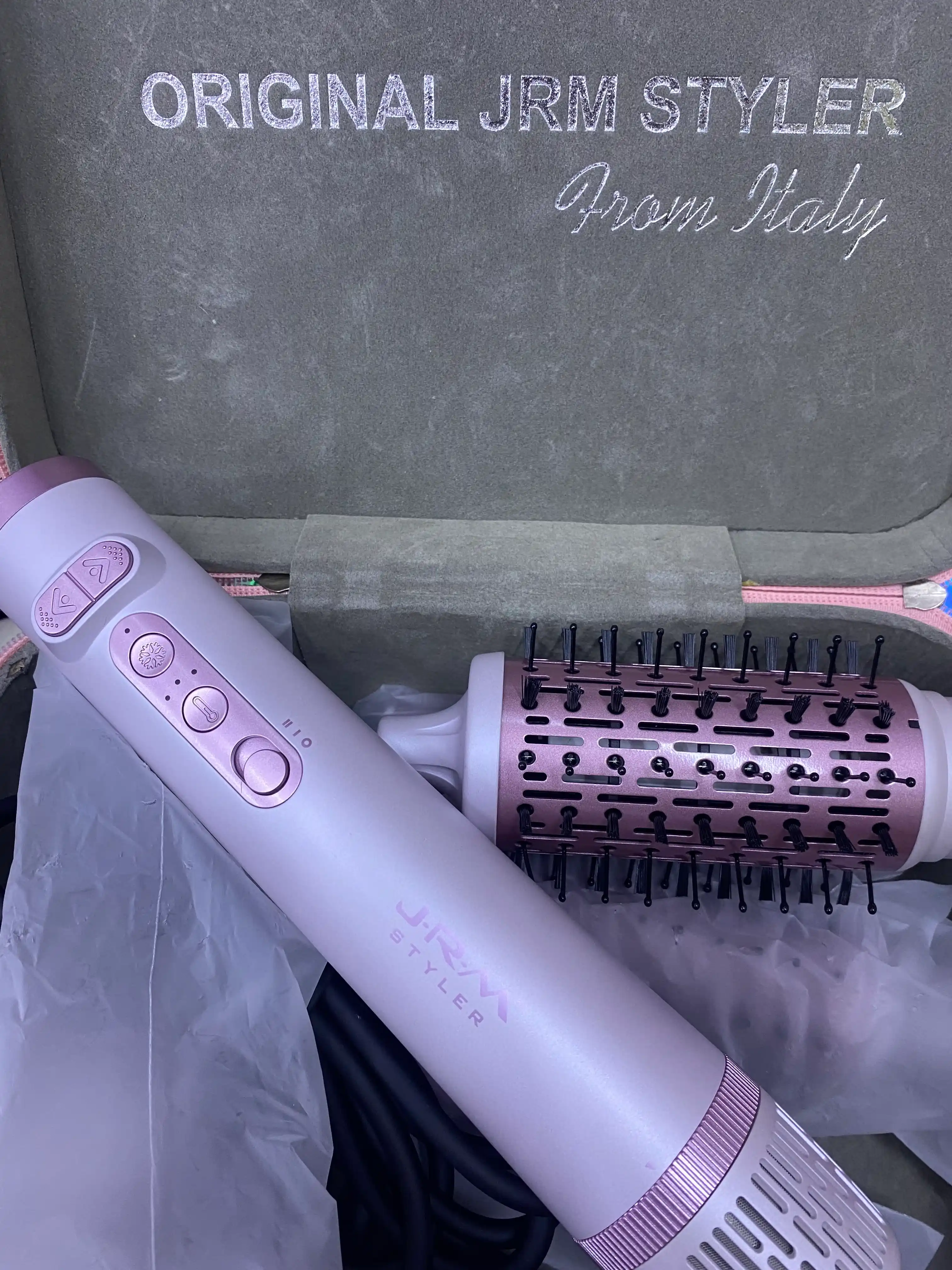 Фен-стайлер Airwrap JRM Styler, воздушная укладка, мультистайлер для волос, 1600W 6 в 1