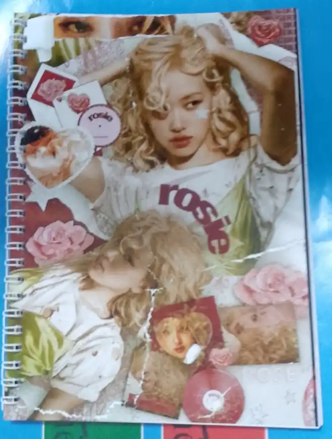BLACKPINK, K-POP, Bloknot va Planner 2 tasi 1 da - 30 varaqli, 2 bo'limli