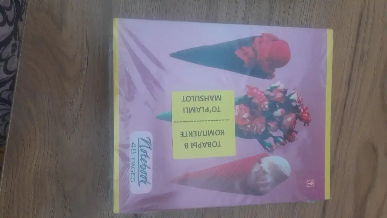 Daftar chiziqli, 36 varaq, 5 dona