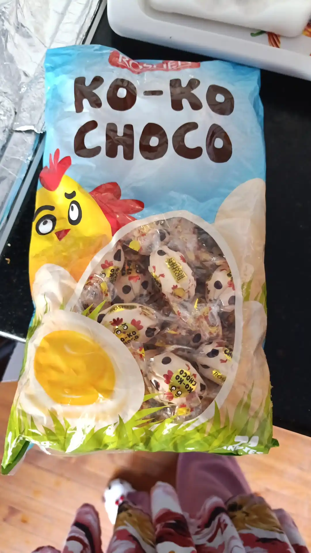 Конфеты Roshen Ko-Ko Choco White, 1 кг