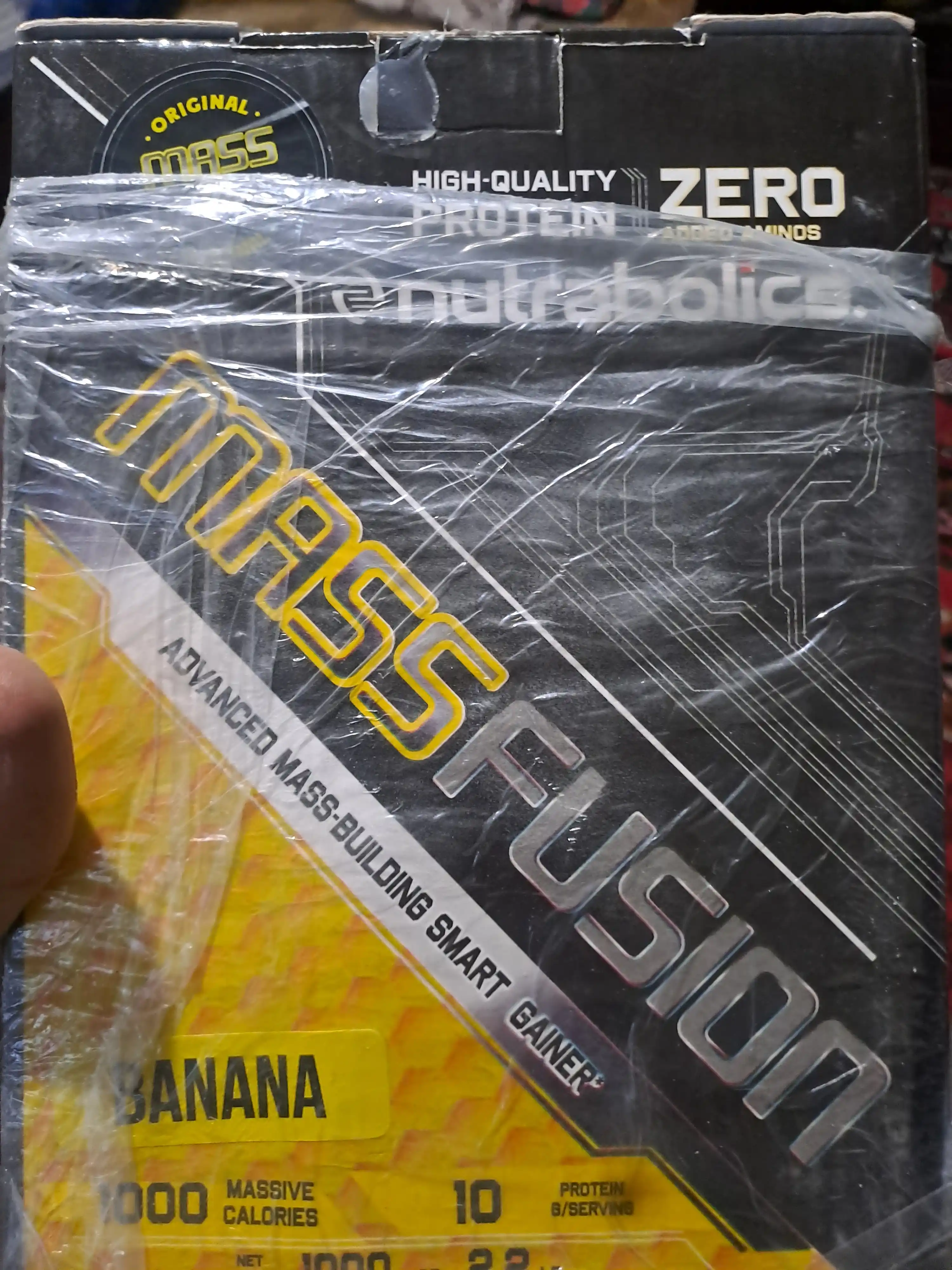 Гейнер Mass Fusion Gainer, 3 кг, для Набора Массы, высокобелковый, высококалорийный