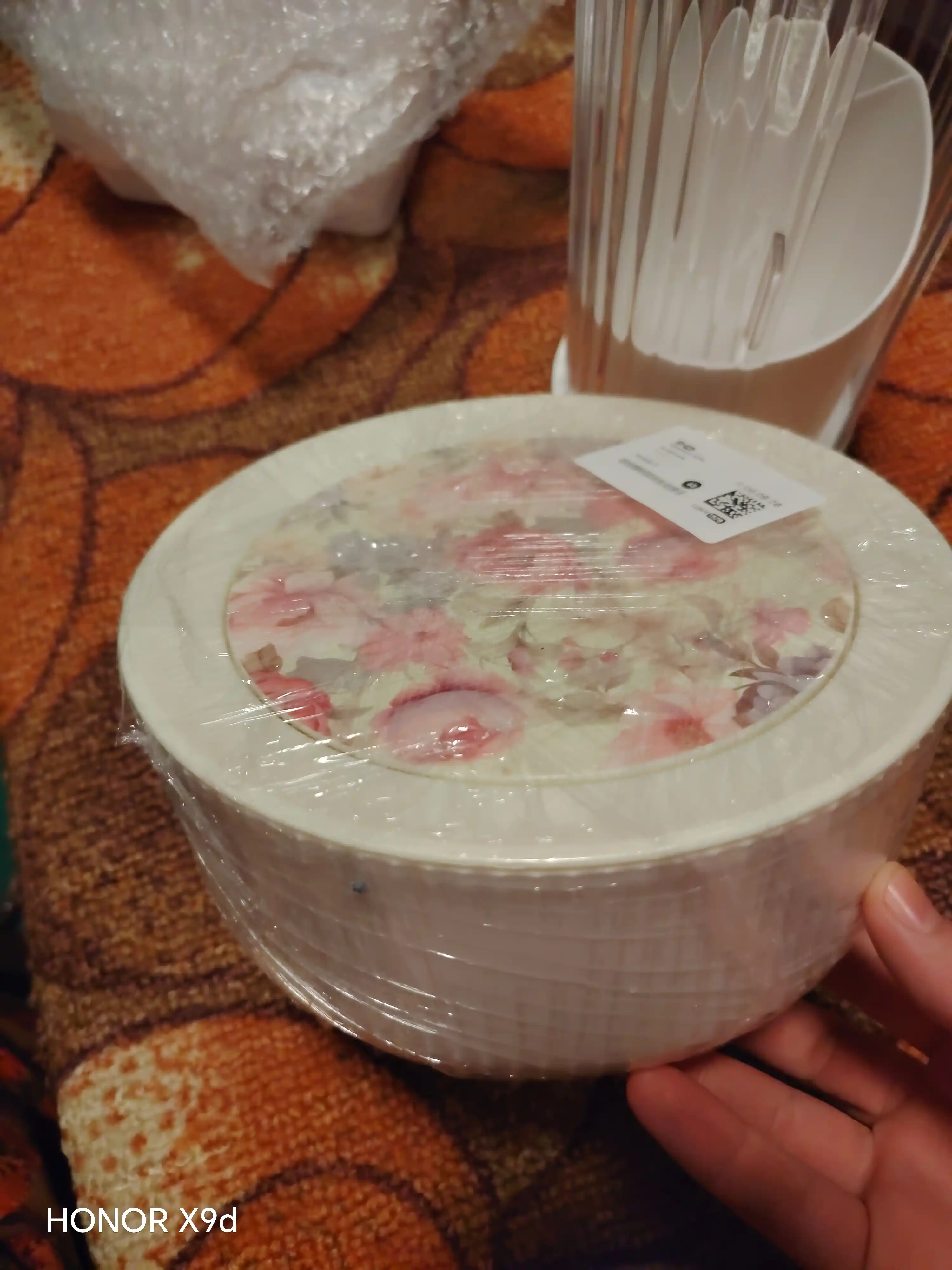 Qopqoqli stol usti axlat chelagi, 2 litr, hidni ushlab turuvchi