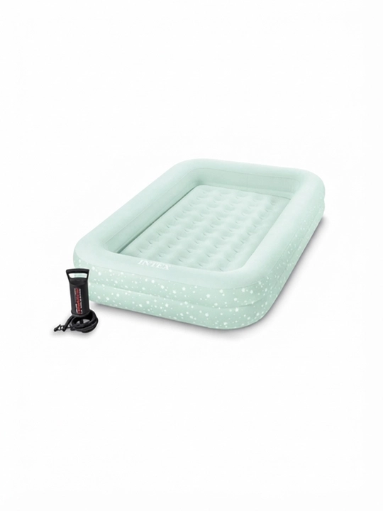 Intex 107×168×25 sm o‘lchamli bolalar damlama to‘shak, nasos bilan