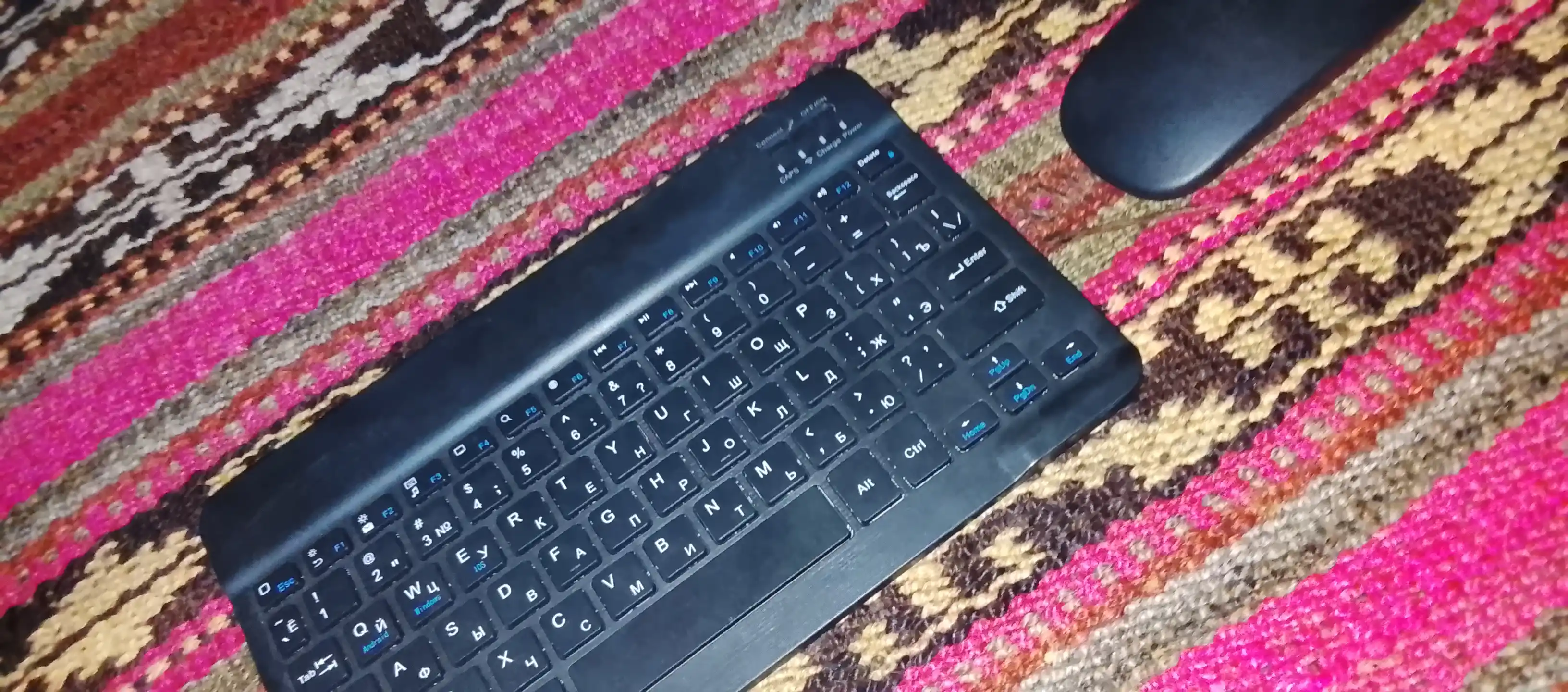 Simsiz Bluetooth klaviatura va sichqoncha telefon, noutbuk va planshet uchun