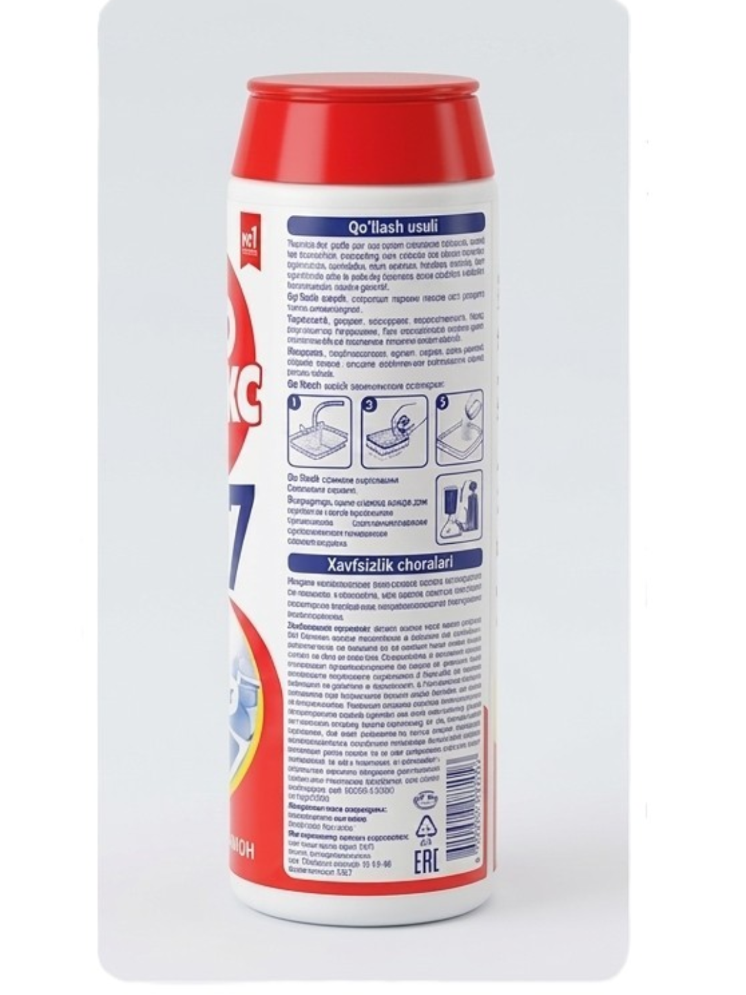 Tozalash kukuni Pemolux Soda 7 Limon, 480 g