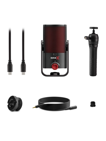 RODE XCM-50 USB kondensatorli mikrofon, striming va o‘yinlar uchun