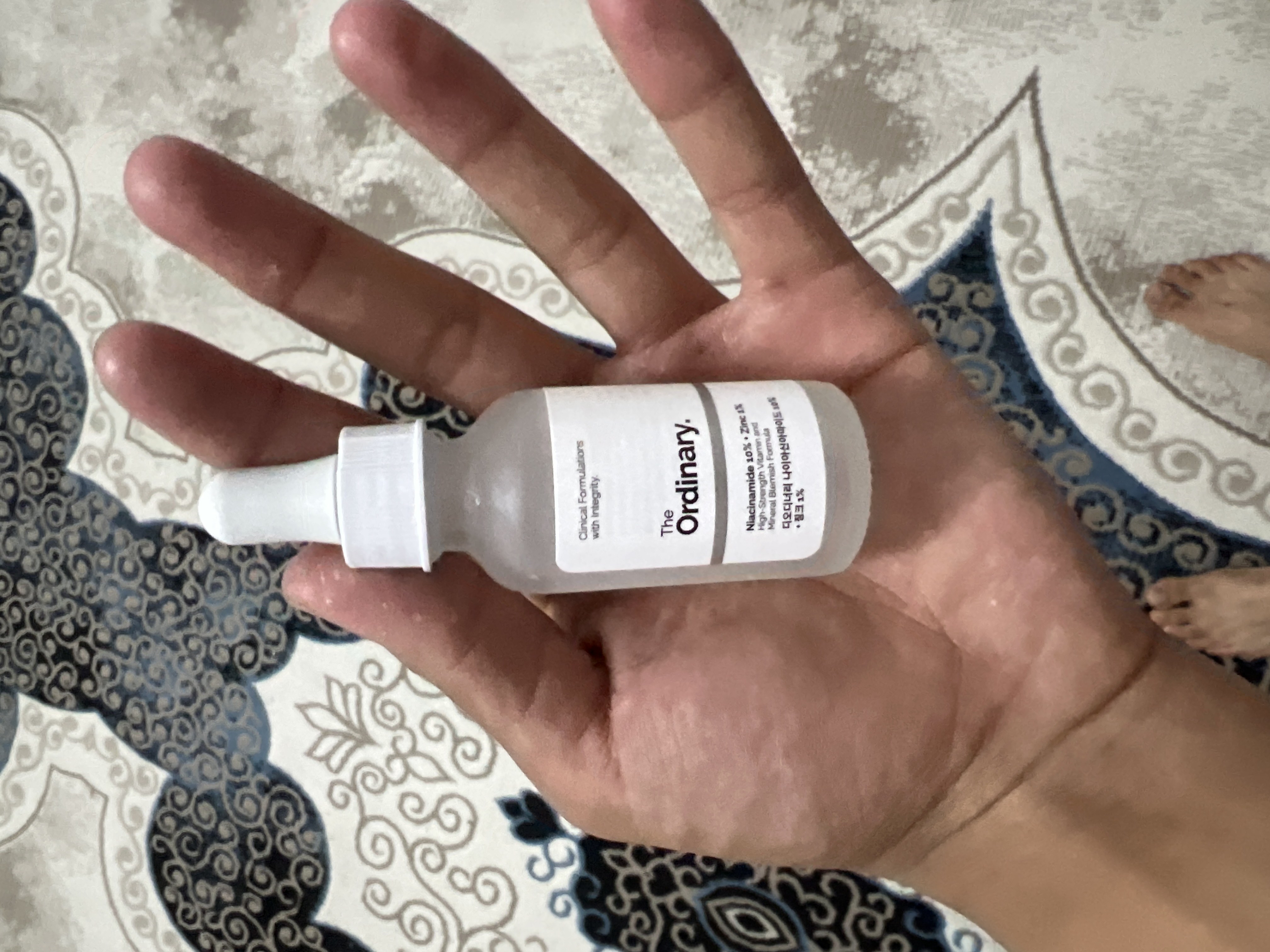 Сыворотка для лица The Ordinary с ниацинамидом 10% + цинком 1%, против морщин, 30 мл