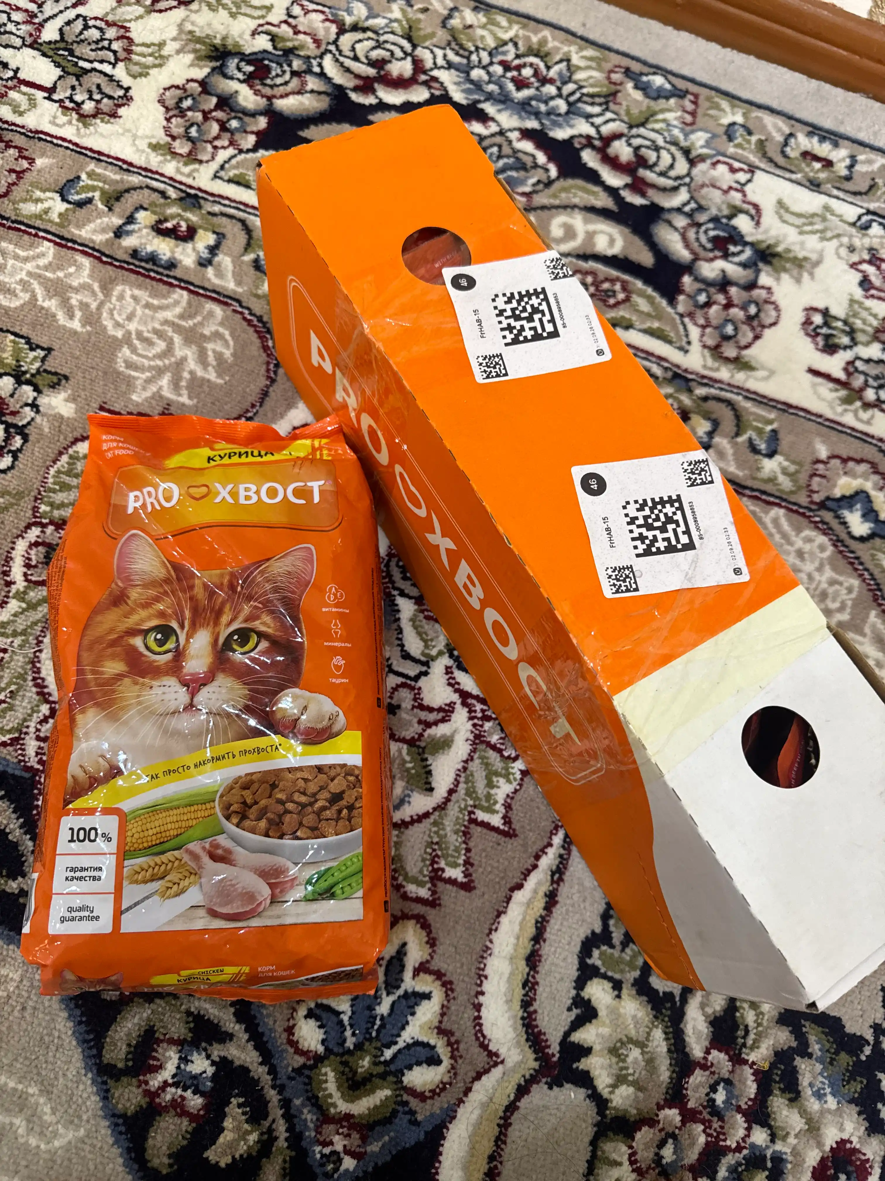 ProХвост сухой корм для кошек, курица, 800 гр