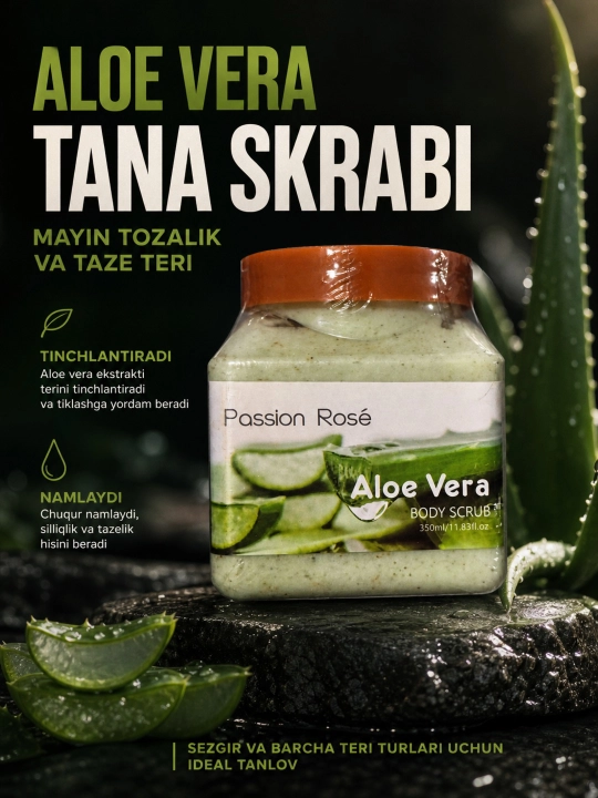 Пилинг-скраб 4 в 1 для тела и лица, 350 г