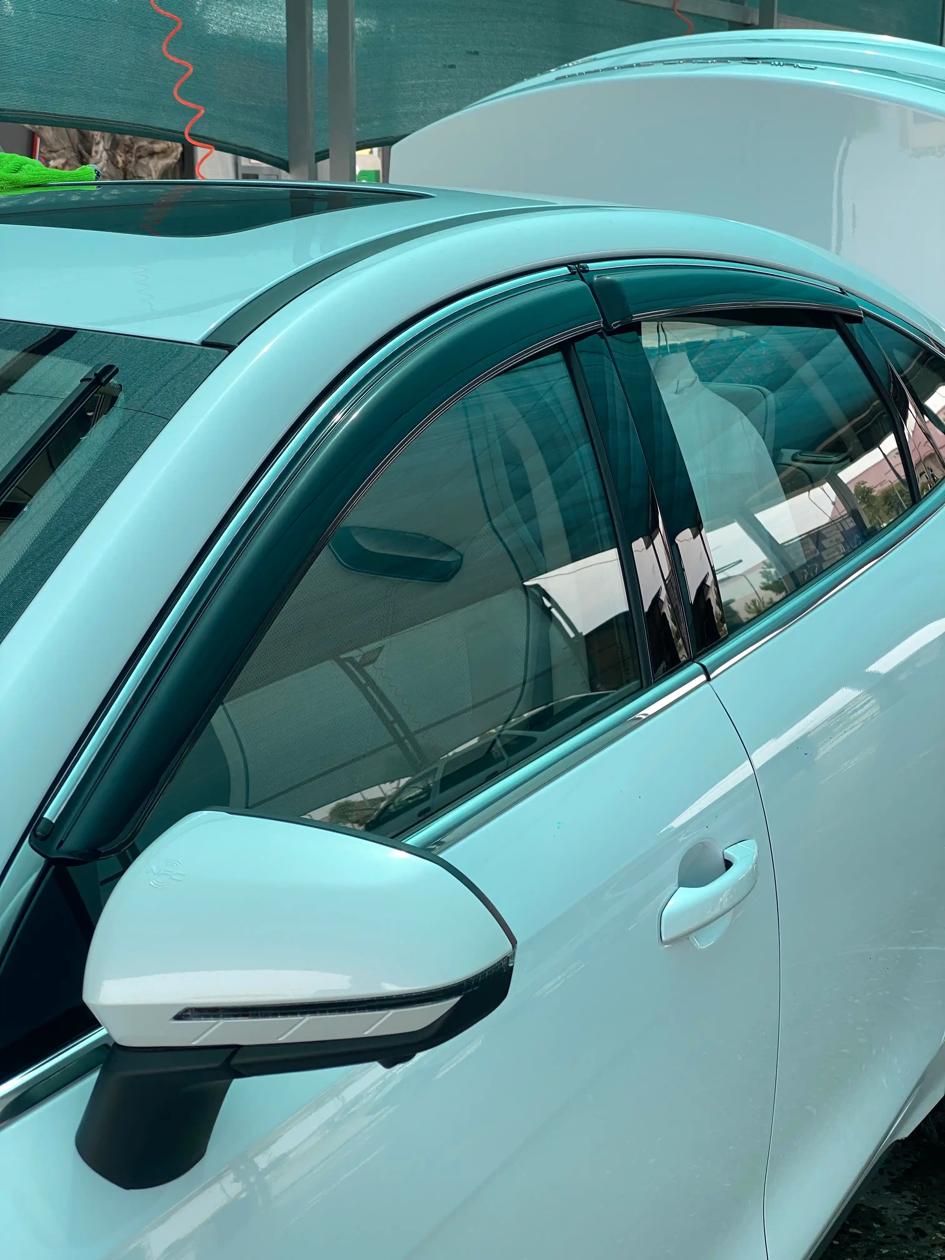 Дефлекторы боковых окон, ветровики Chevrolet, BYD, KIA, JETOUR, LEAPMOTOR, LIXIANG, никель