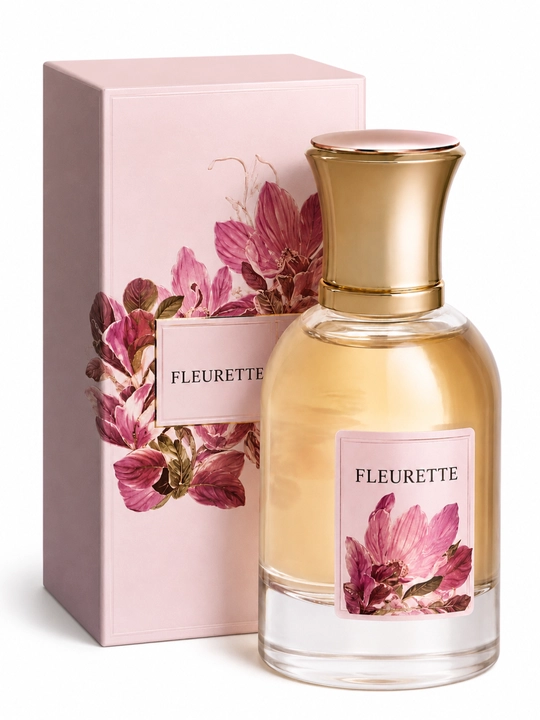 Парфюмерная вода для женщин Fleurette, цитрусовая цветочно-фруктовый, 50 мл