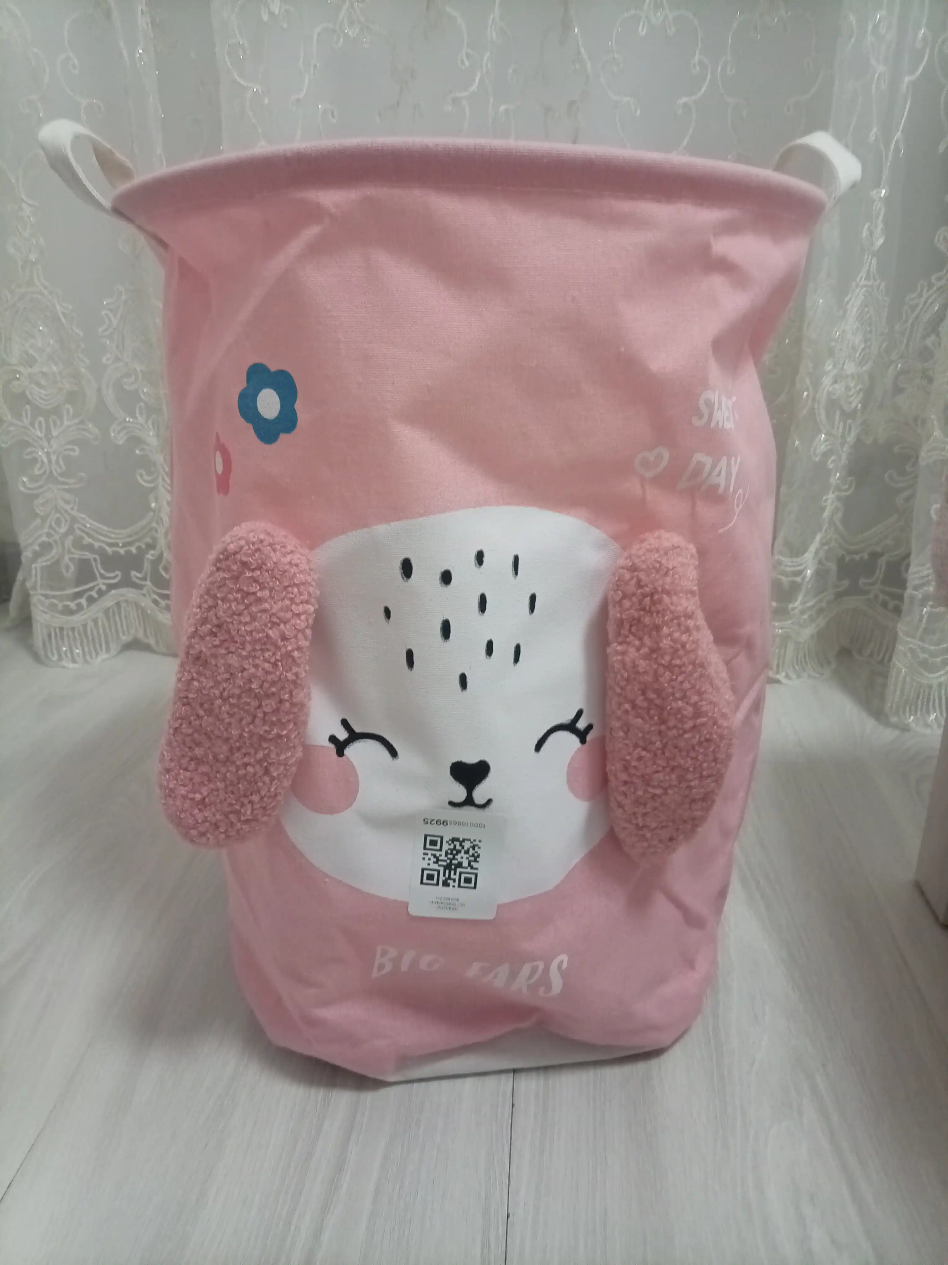 Корзина для игрушек, складная, тканевая, с ручками, для хранения детских игрушек