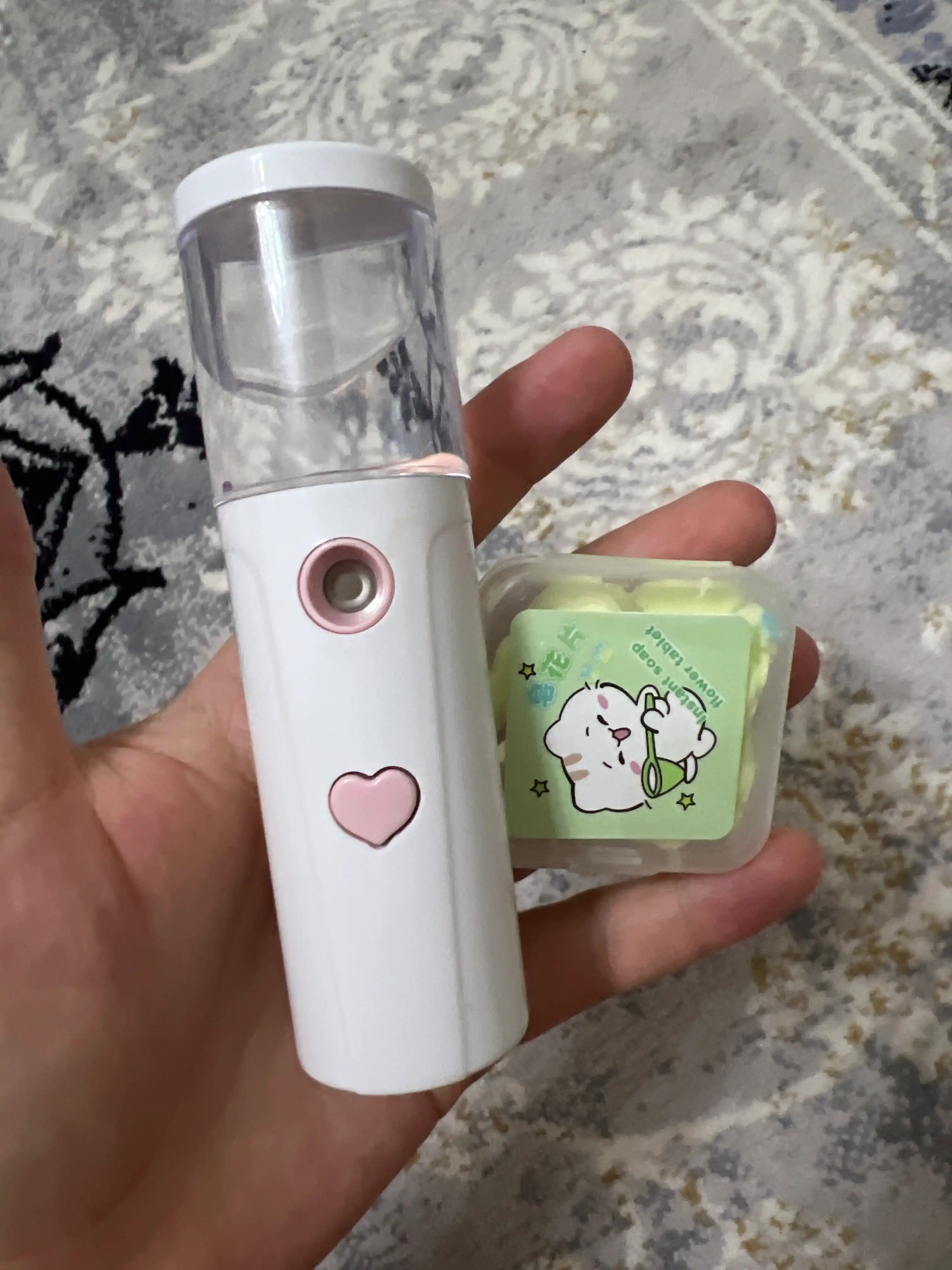 Nano mist sprey yuz va xona uchun, USB portativ namlagich, 30 ml, avtomatik o‘chuvchi