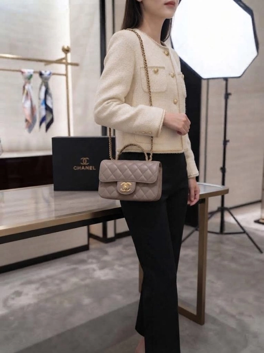 Сумка-кроссбоди для женщин в стиле CHANEL, подходящая для ежедневного использования