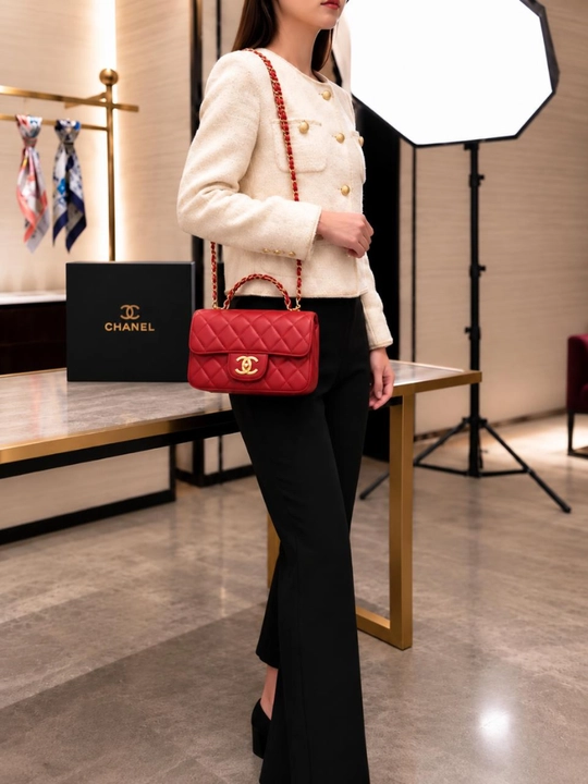 Сумка-кроссбоди для женщин в стиле CHANEL, подходящая для ежедневного использования