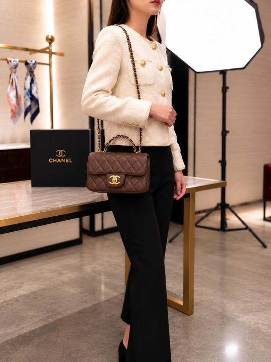Сумка-кроссбоди для женщин в стиле CHANEL, подходящая для ежедневного использования