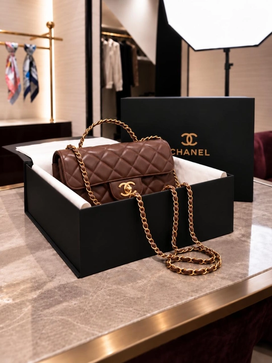 Сумка-кроссбоди для женщин в стиле CHANEL, подходящая для ежедневного использования