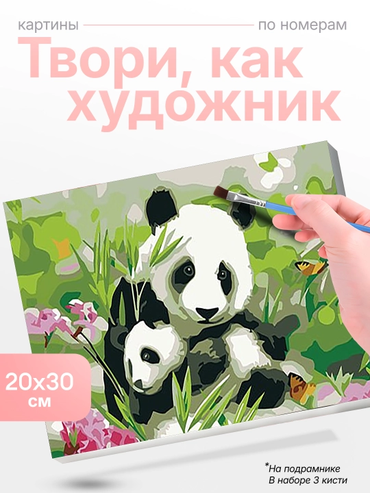 Картина рисование по номерам Skystore холст на подрамнике, 20 * 30 - 