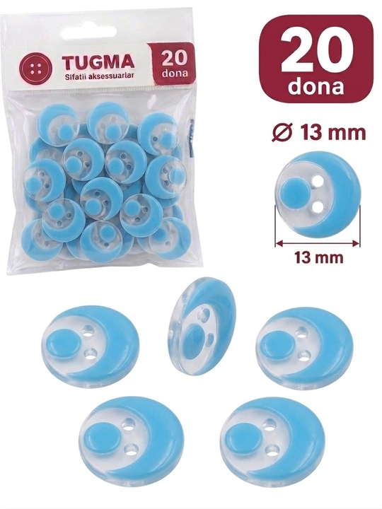 TUGMA — Assimetrik dizaynli tugma - 