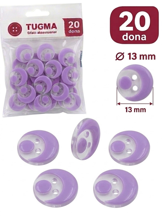 TUGMA — Assimetrik dizaynli tugma - 