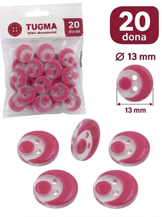 TUGMA — Assimetrik dizaynli tugma - 
