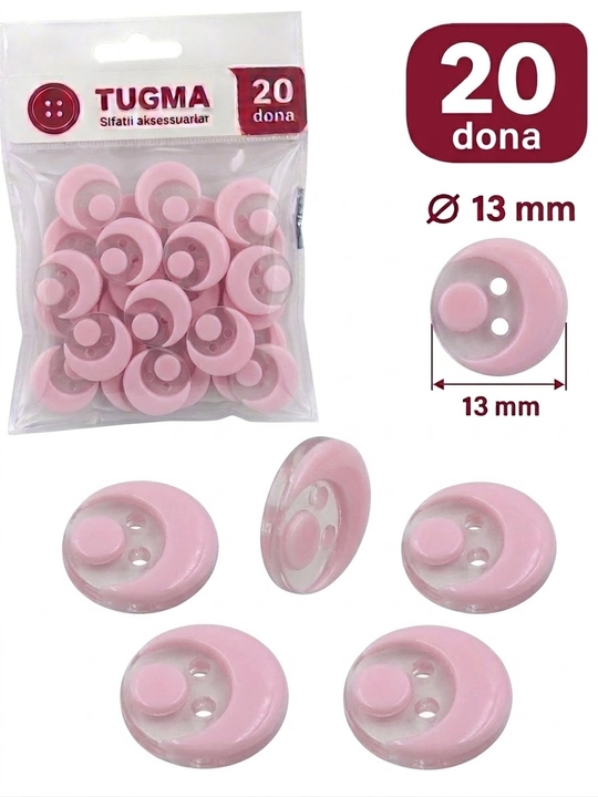 TUGMA — Assimetrik dizaynli tugma - 