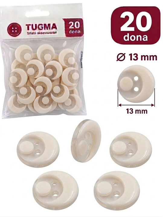 TUGMA — Assimetrik dizaynli tugma - 
