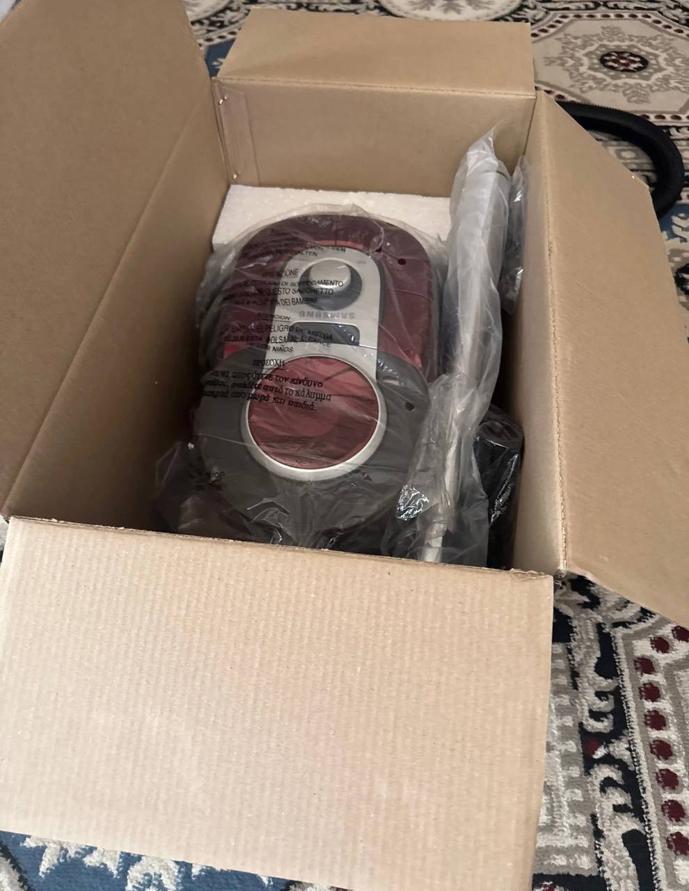 Пылесос Samsung PowerPro, 3600w, 4 л, иновационный, с телескопической трубкой, HEPA фильтр