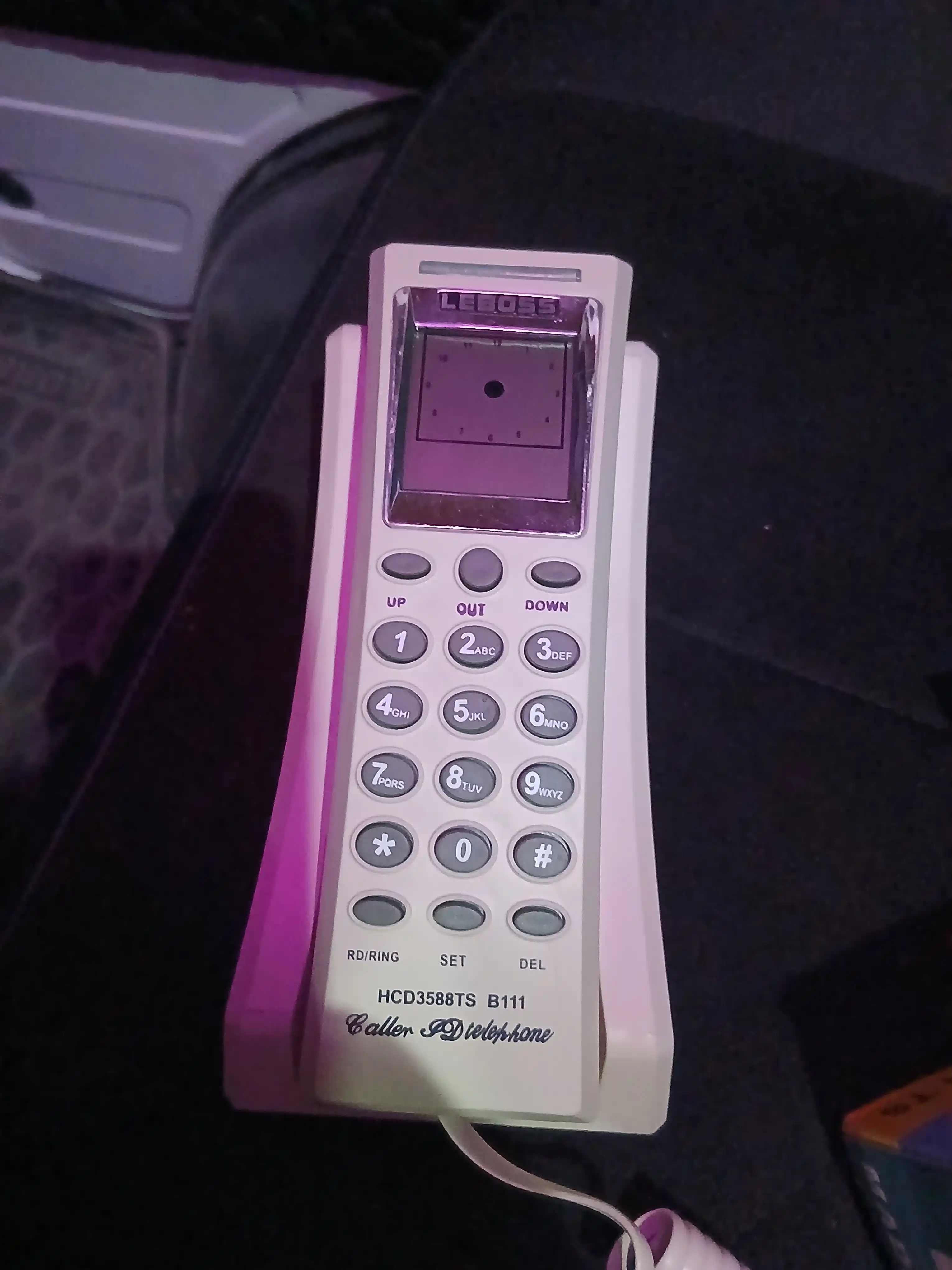 Leboss ixcham, simli, uy telefoni, nomer aniqlovchi