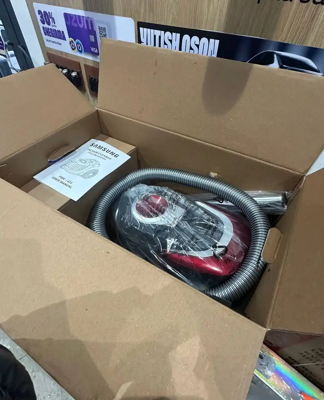 Пылесос Samsung PowerPro, 3600w, 4 л, иновационный, с телескопической трубкой, HEPA фильтр