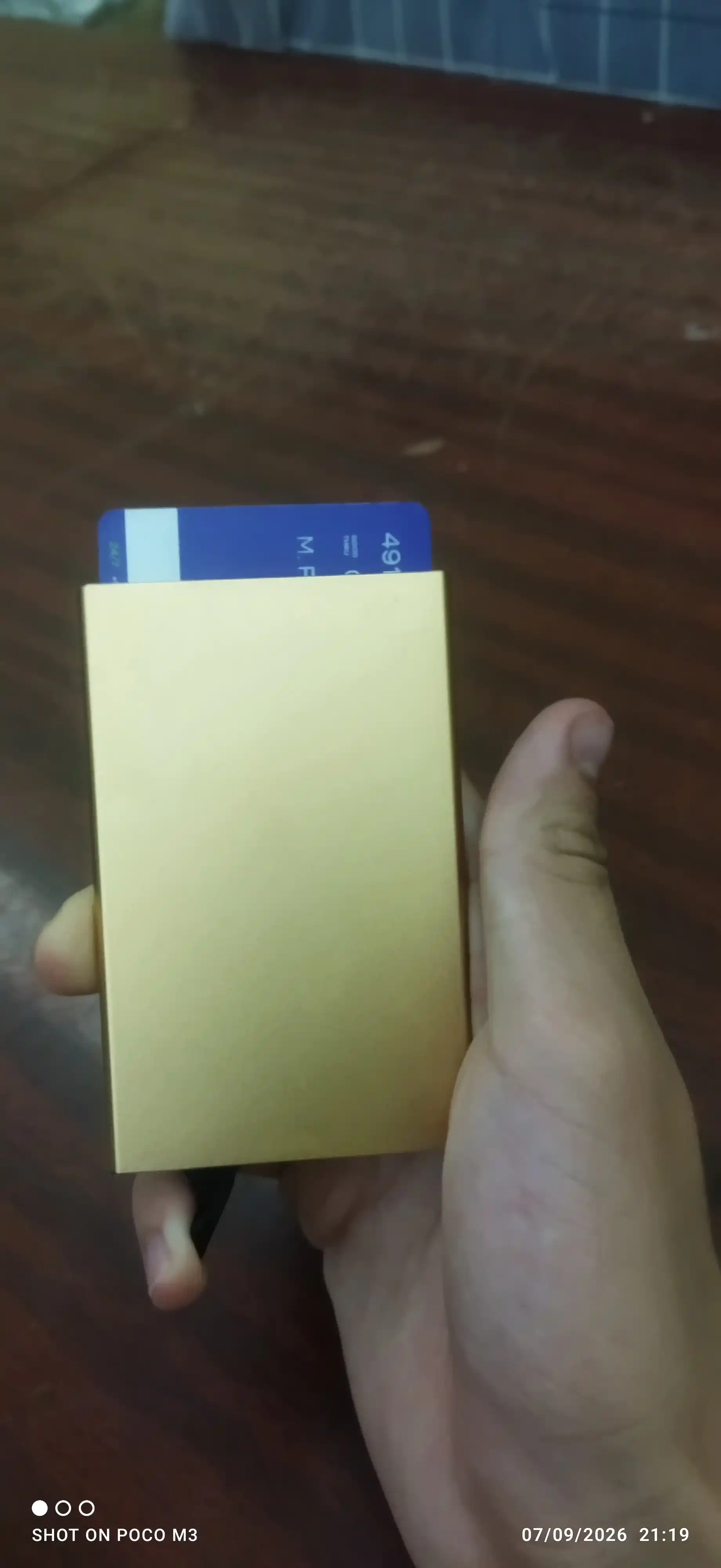 Hamyon Card holder bank kartalari, Tex va ID passport uchun
