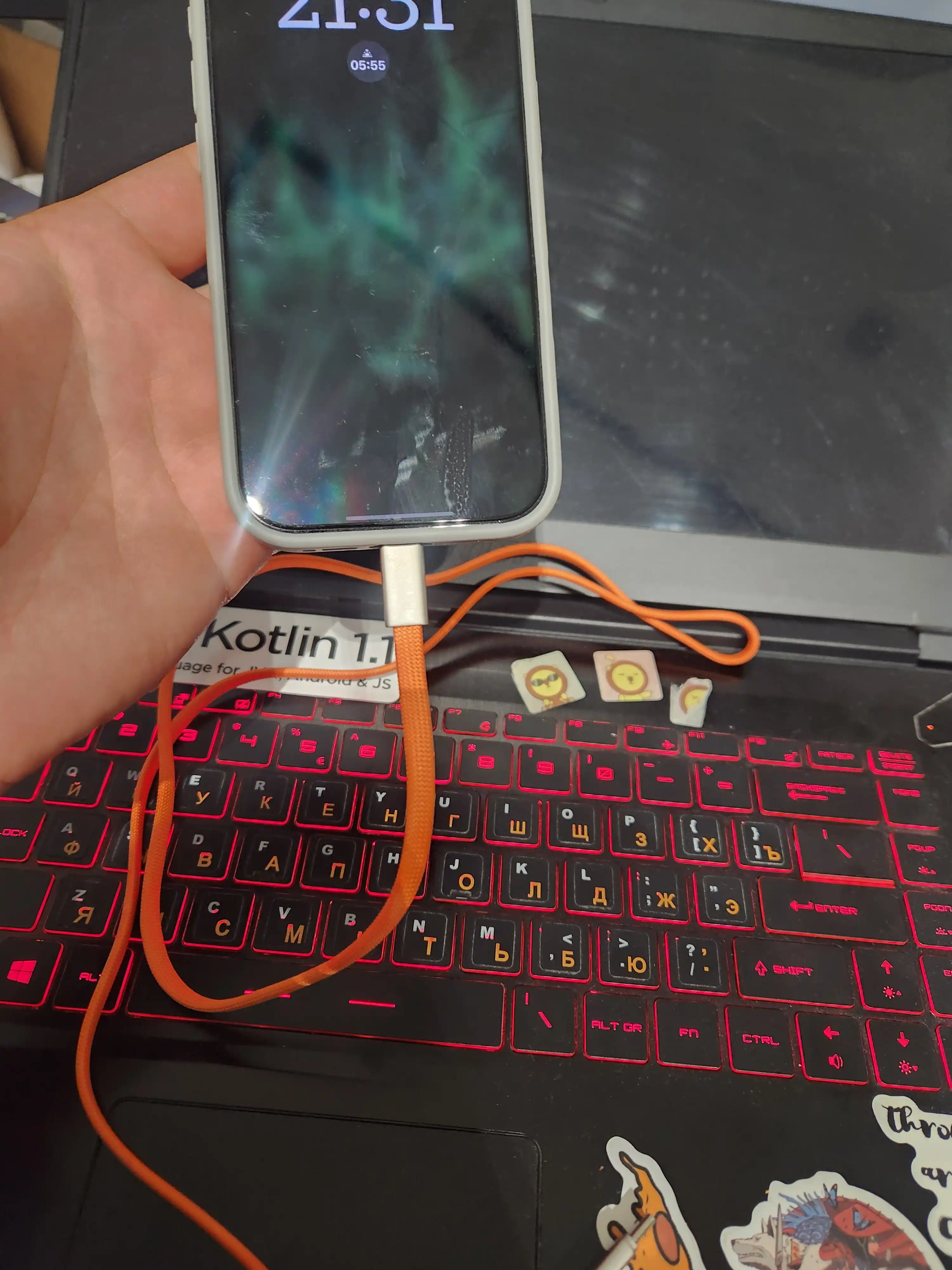 Кабель USB Type-C 3.1, 6А, для быстрой зарядки и передачи данных