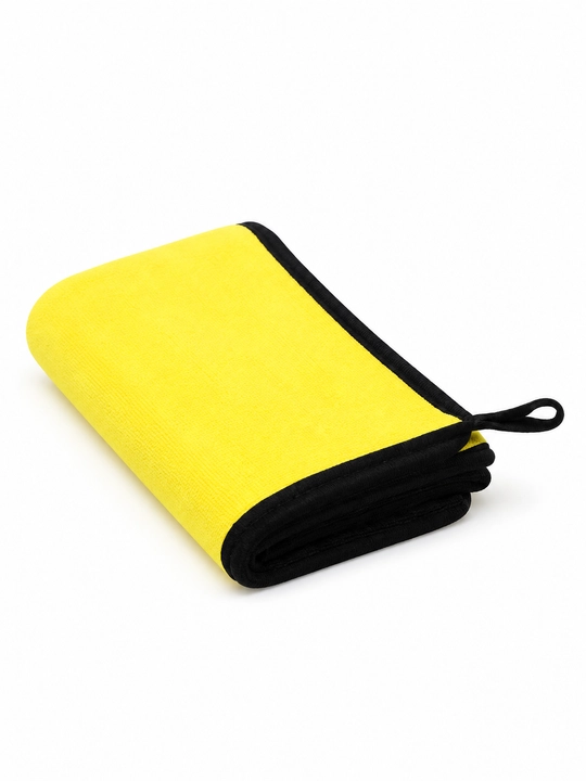 Avtomobil uchun ultra yupqa mikrofiber sochiq, quritish, polirovka va tozalash uchun - 