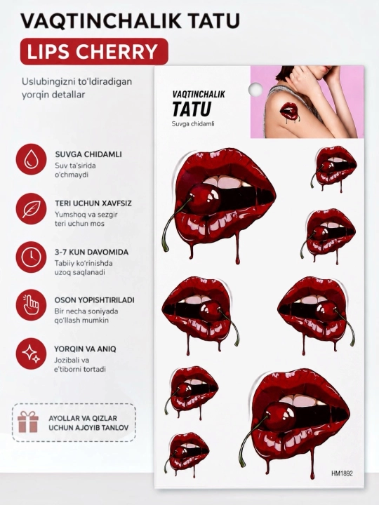 Tatuirovka vaqtinchalik Tattoo - 