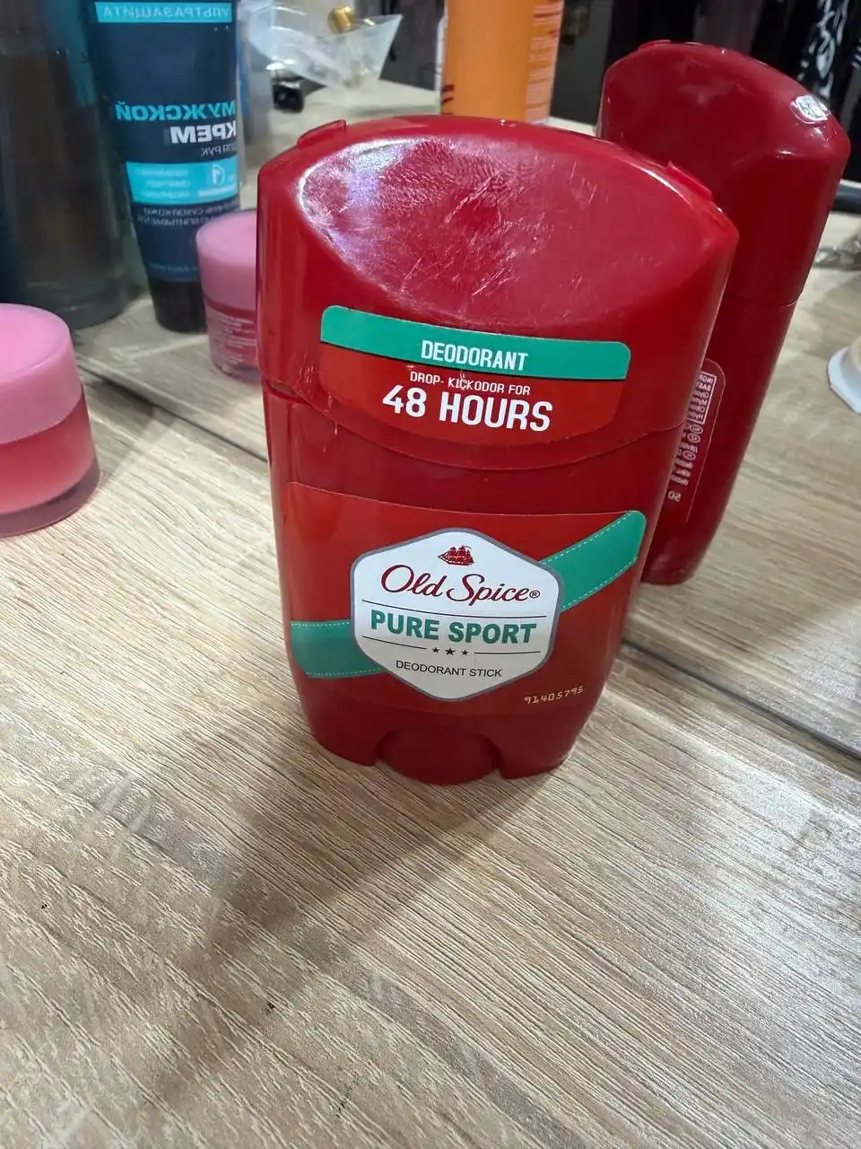 Old Spice Pure Sport erkaklarga dezodorant antiperspirant ter hididan uzoq muddat himoya