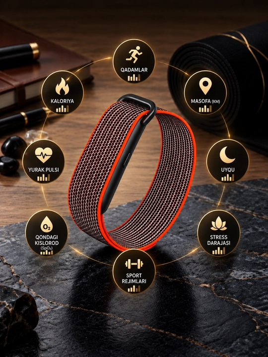 Умный фитнес-браслет Fitbit — отслеживание сна, шагов и калорий