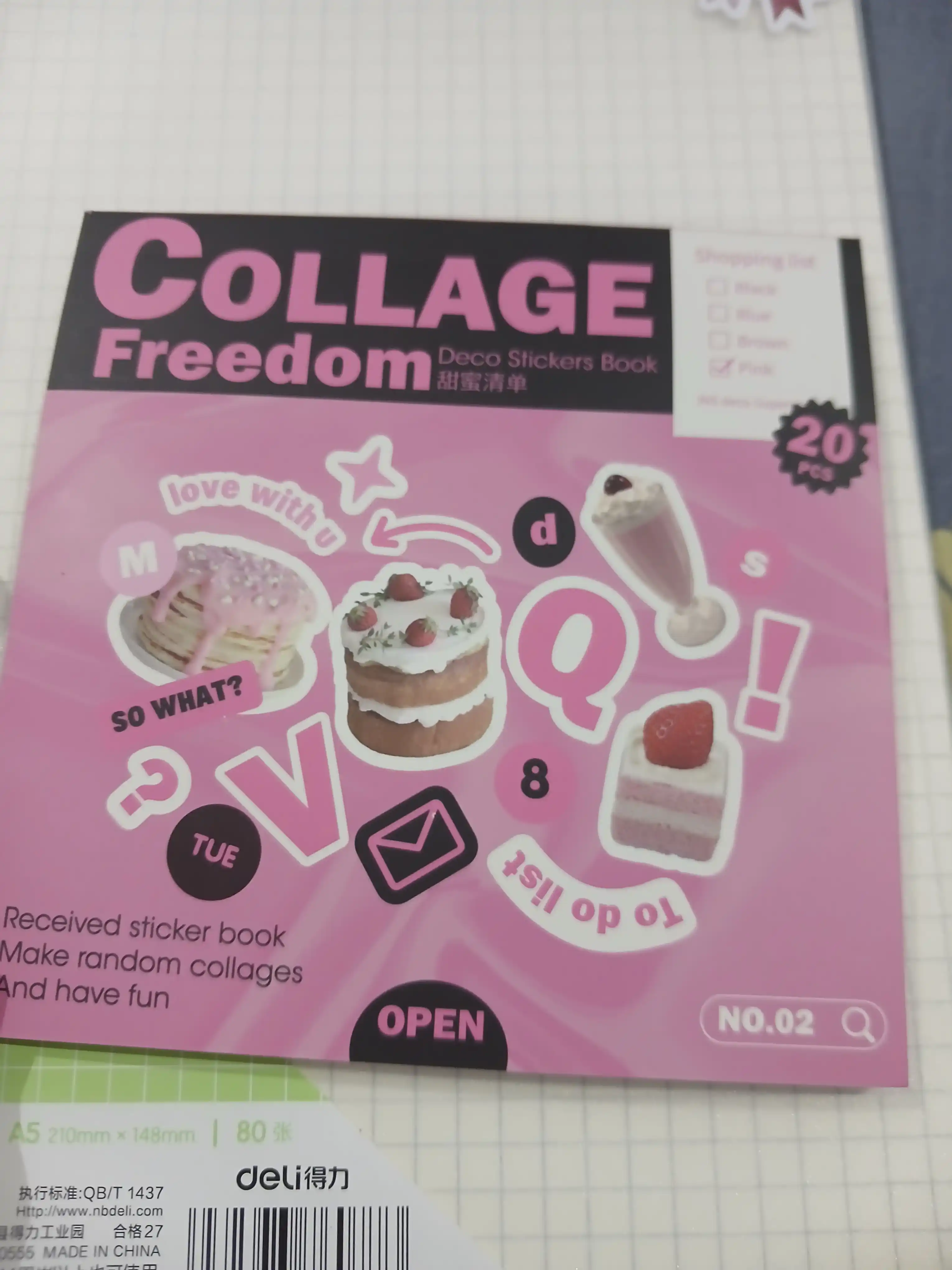 Kantselyariya stikerlari, scrapbooking uchun stikerlar