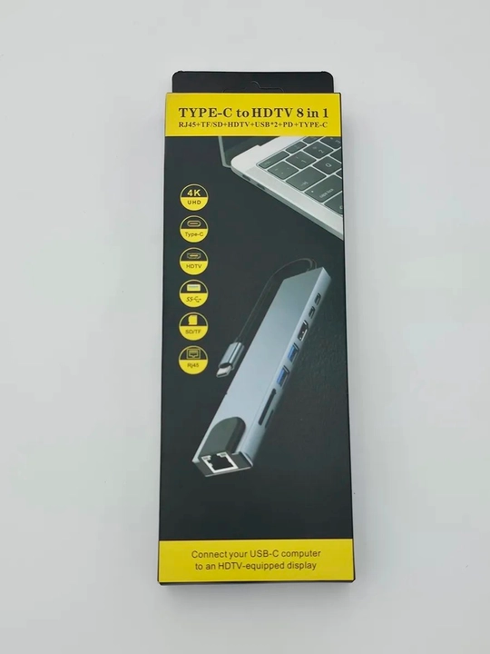 USB HUB 3.0 Type A+C 4 portli, USB hub adapteri