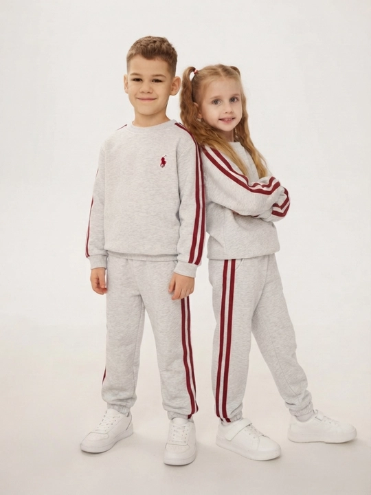 Двойка для девочек, для мальчиков,  POLO, 2–6 лет, унисекс, на осень, зиму и весну