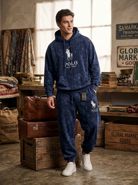 Спортивный костюм Polo, двойной для сезонов осень, зима весна, основной акцент на качество - 