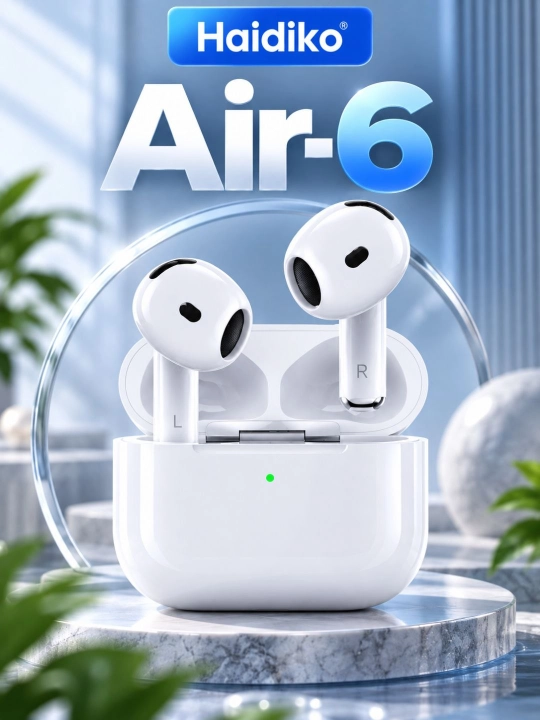 Haidiko Air-3 Air-5 Air-6 simsiz Bluetooth quloqchin sensorli boshqaruv Android iOS - 