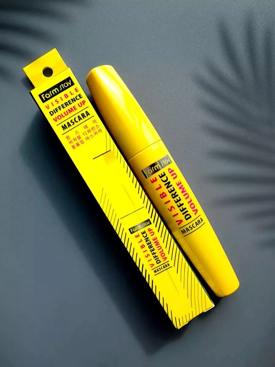 Водостойкая тушь для ресниц Farmstay Yellow Lash Extending & Volume Mascara