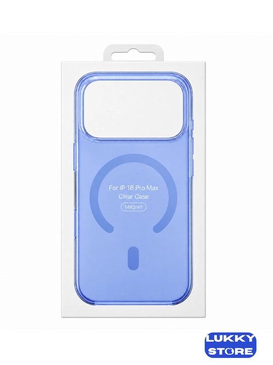 IPhone 18 Pro / 18 Pro Max uchun shaffof magnitli chehol — MagSafe va animatsiyali