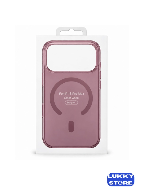 IPhone 18 Pro / 18 Pro Max uchun shaffof magnitli chehol — MagSafe va animatsiyali