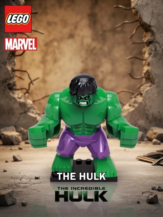 Lego mini figurkalari, Marvel, Dc, Naruto, Oyinchoqlar, Anime - 