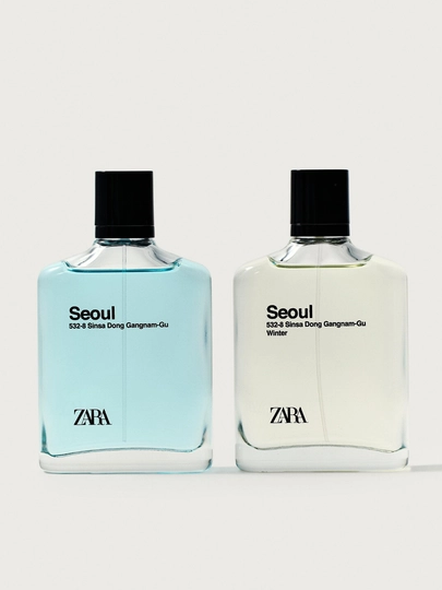 Erkaklar uchun xushbo'ylangan suv Invictus ZARA Seoul 100 ml, Seoul Winter 100 ml - 