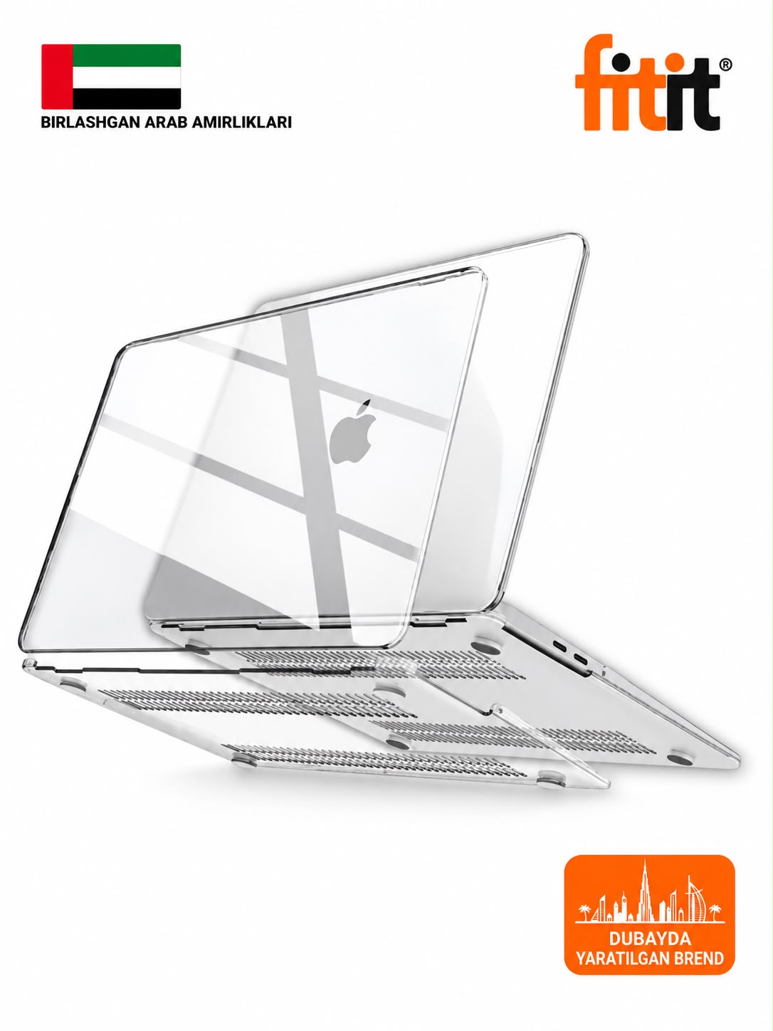 Чехол для Macbook Air, Pro, Neo, 13, 13.6, 14, 15, 16, M1,M2, M3, M4, M5, Max, Apple-FITIT