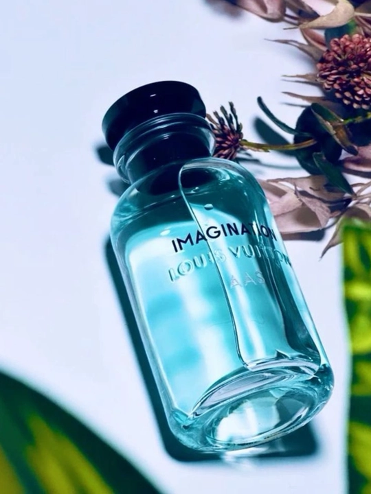 Erkaklar uchun Louis Vuitton Imagination atiri, choy notalariga ega sitrusli-aromatik hid
