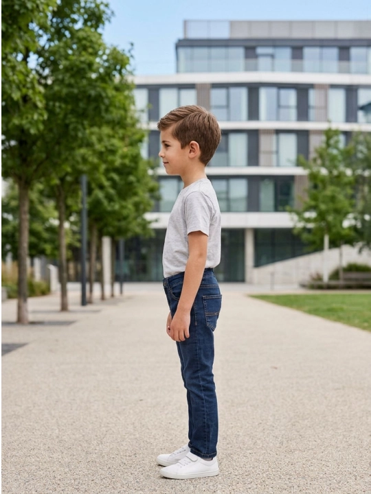 Boston Denim bolalar uchun jinsiy shimlar 100% paxtadan