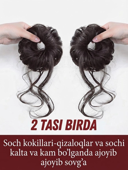 Sun’iy sochli soch uchun rezinka